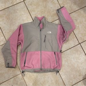 Pink northface jacket